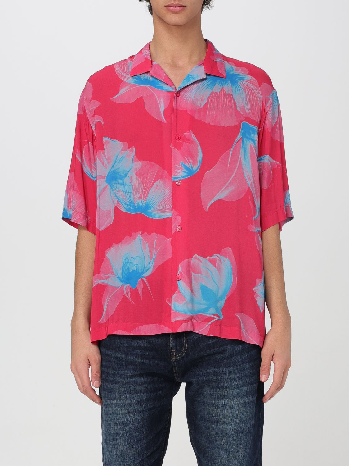 Armani Exchange Shirt  Men Colour Coral