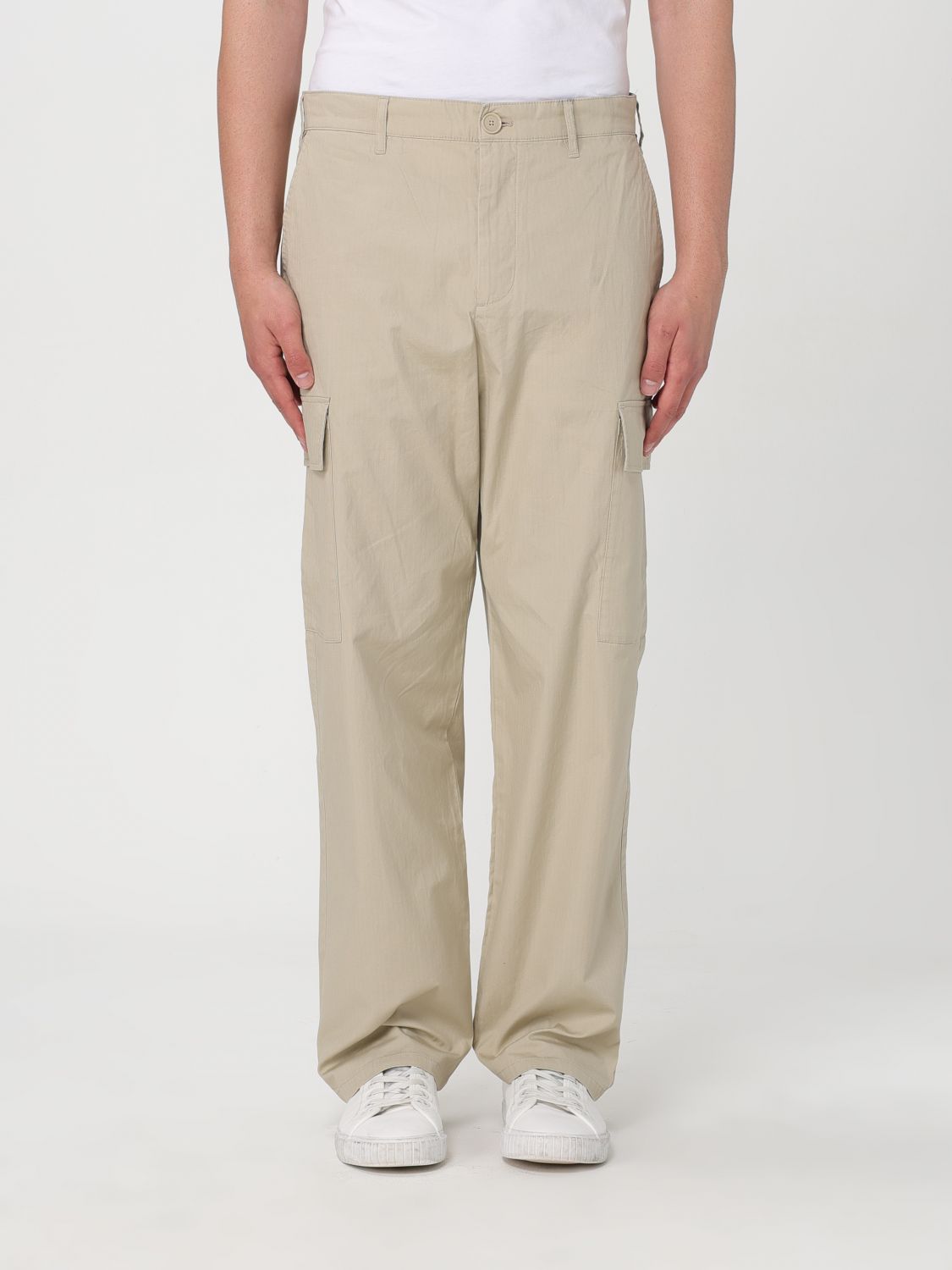 Armani Exchange Trousers  Men In Sand