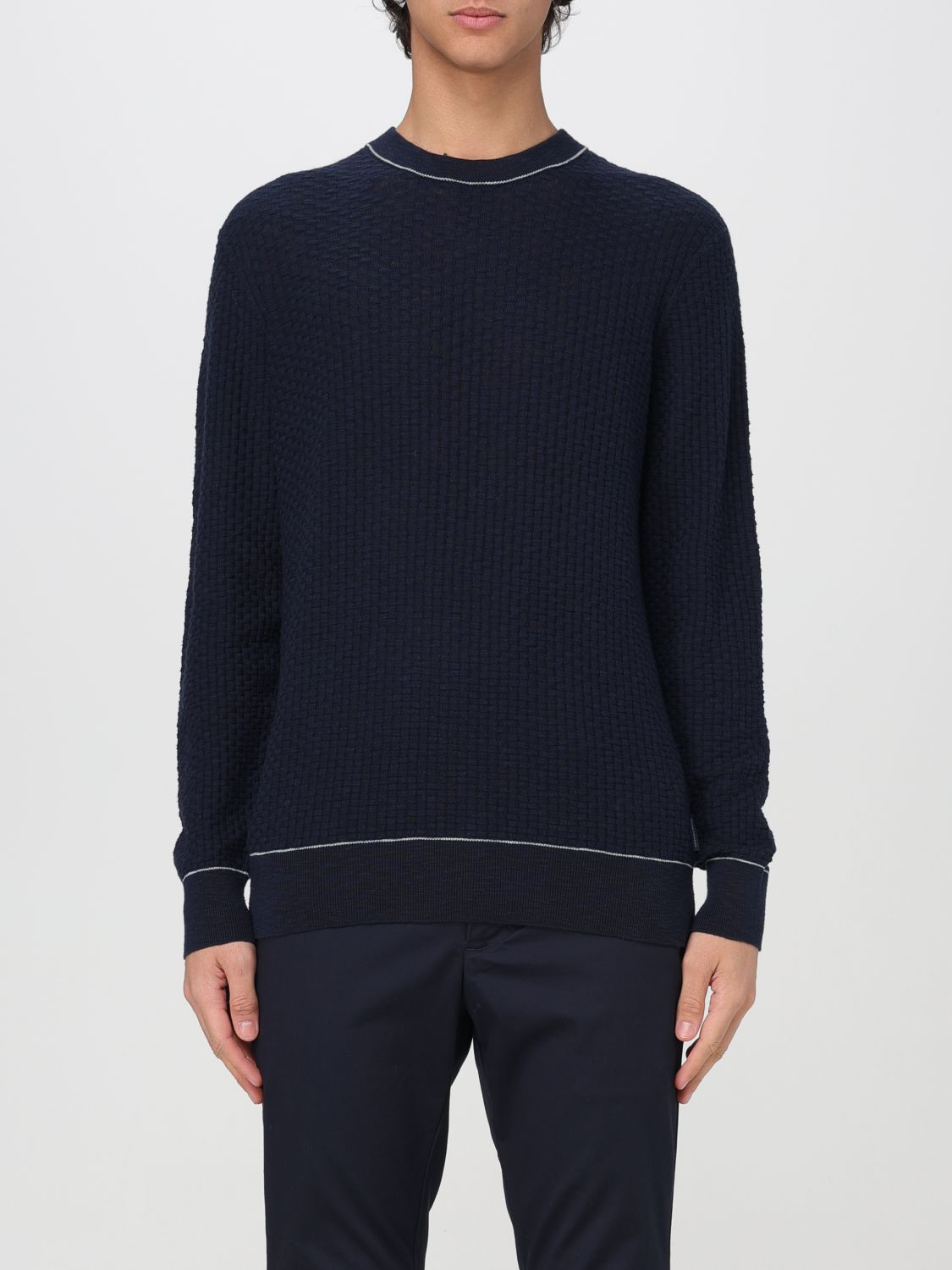Armani Exchange Sweater  Men Color Blue