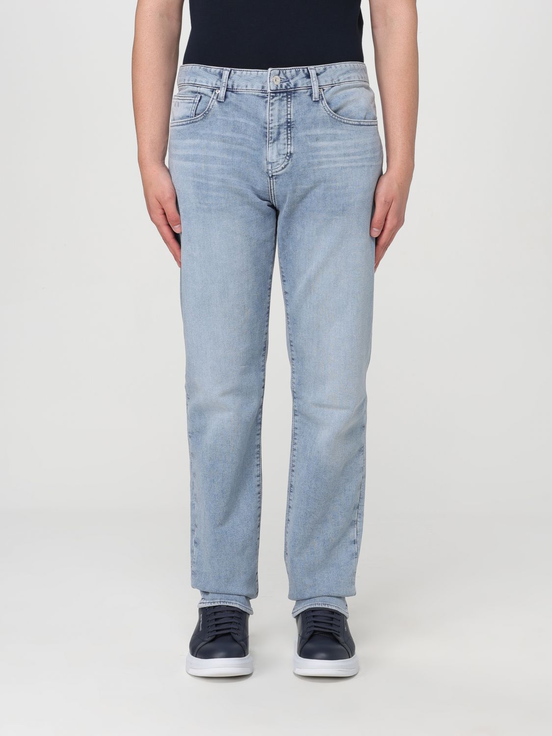 Armani Exchange Jeans  Men In Stone Washed
