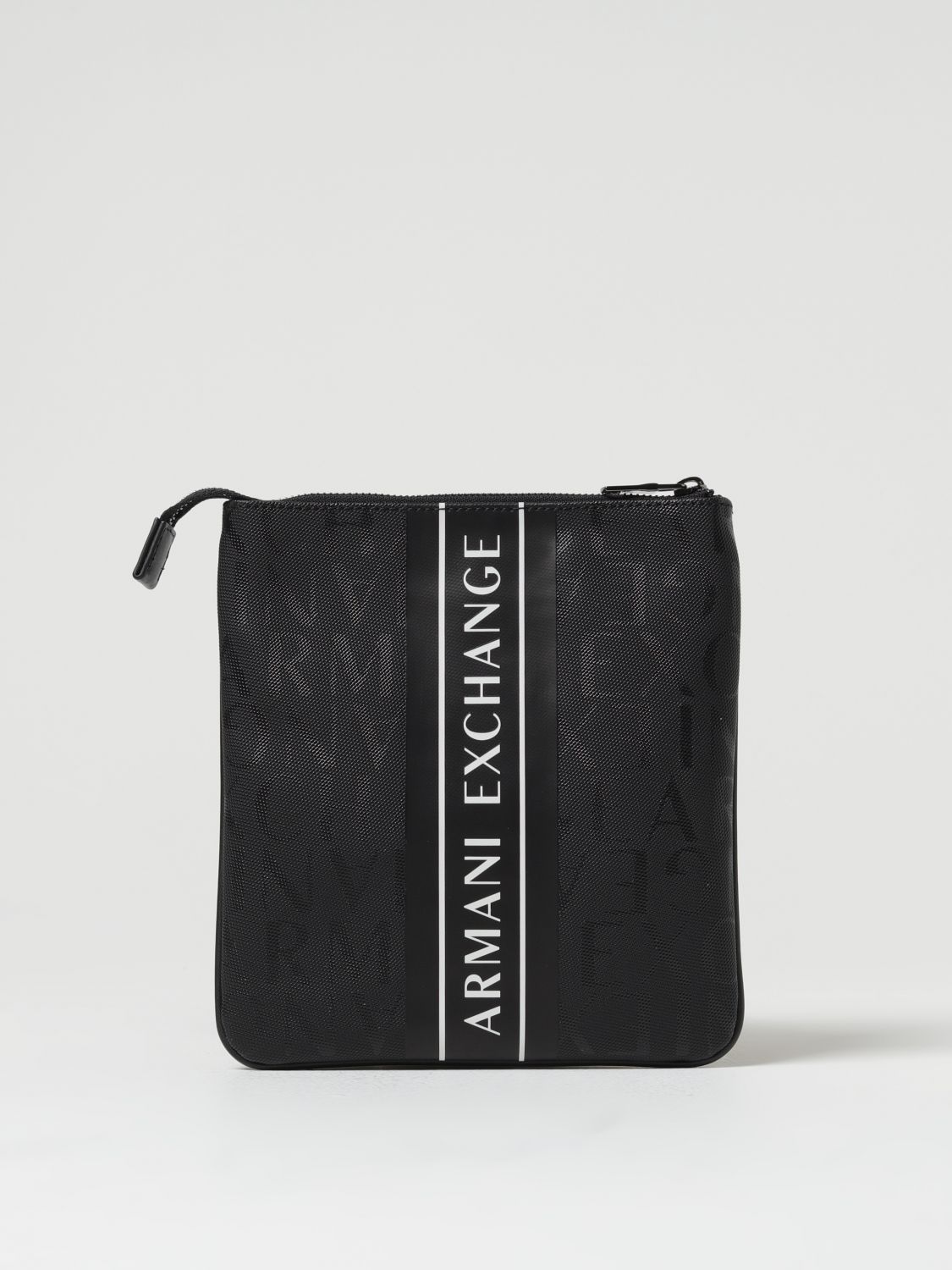 Shop Armani Exchange Shoulder Bag  Men Color Black