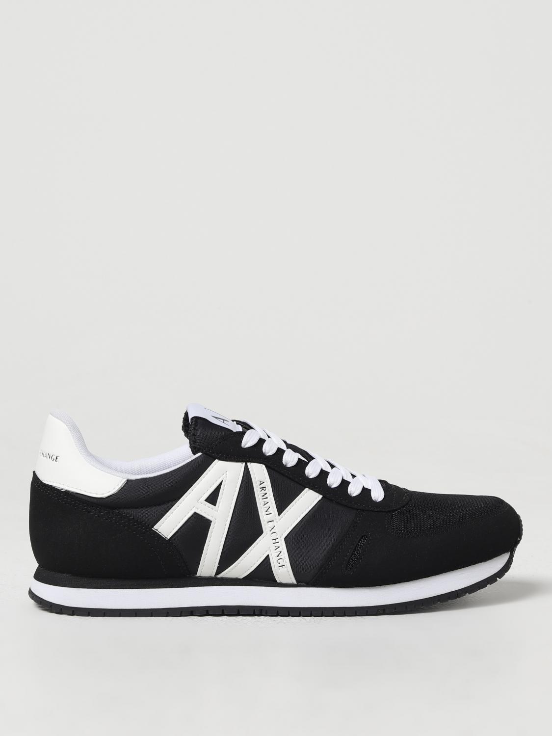 Shop Armani Exchange Sneakers  Men Color Black