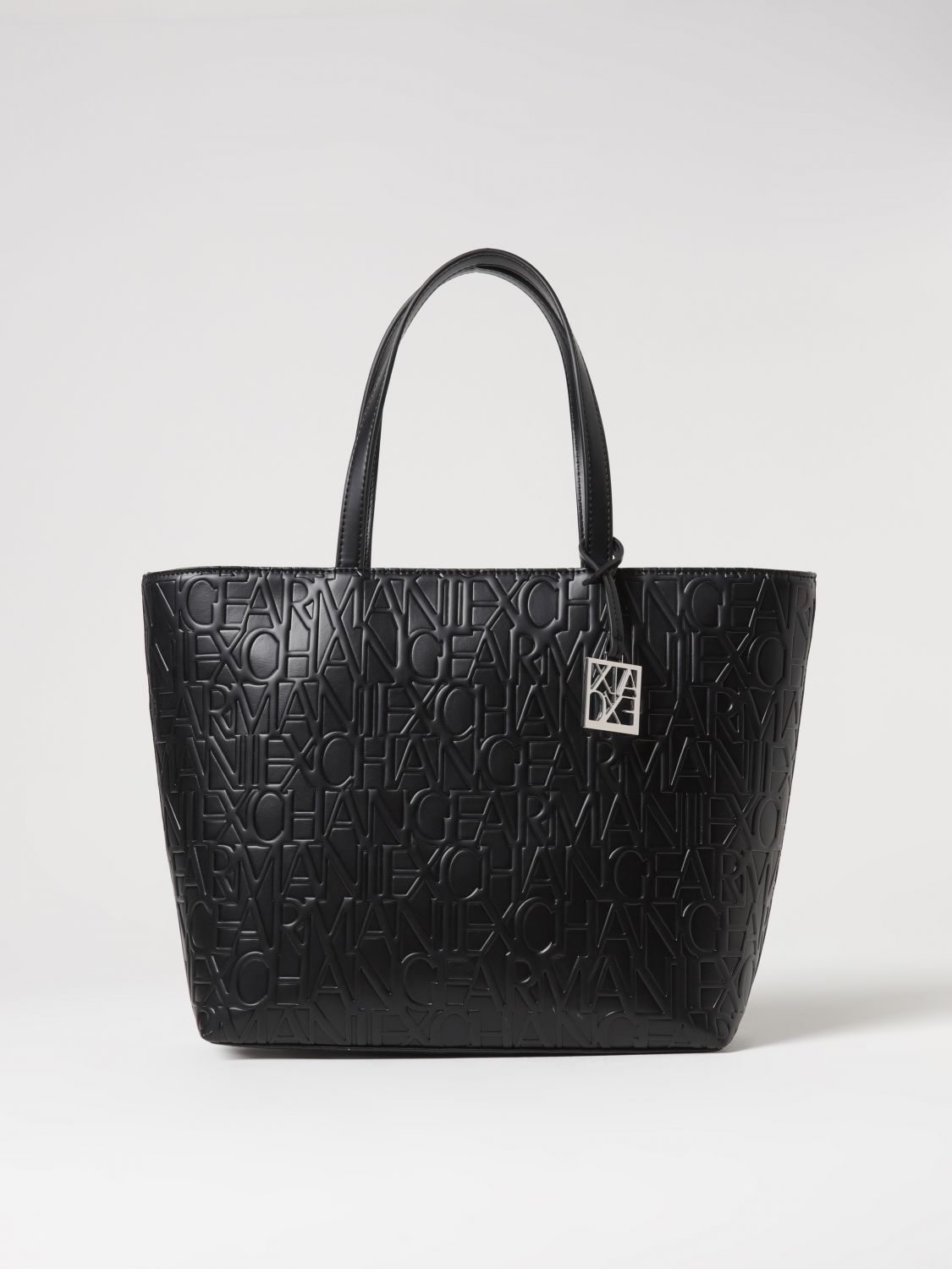 Armani Exchange Designer Handbags Women's Black Bag In Noir