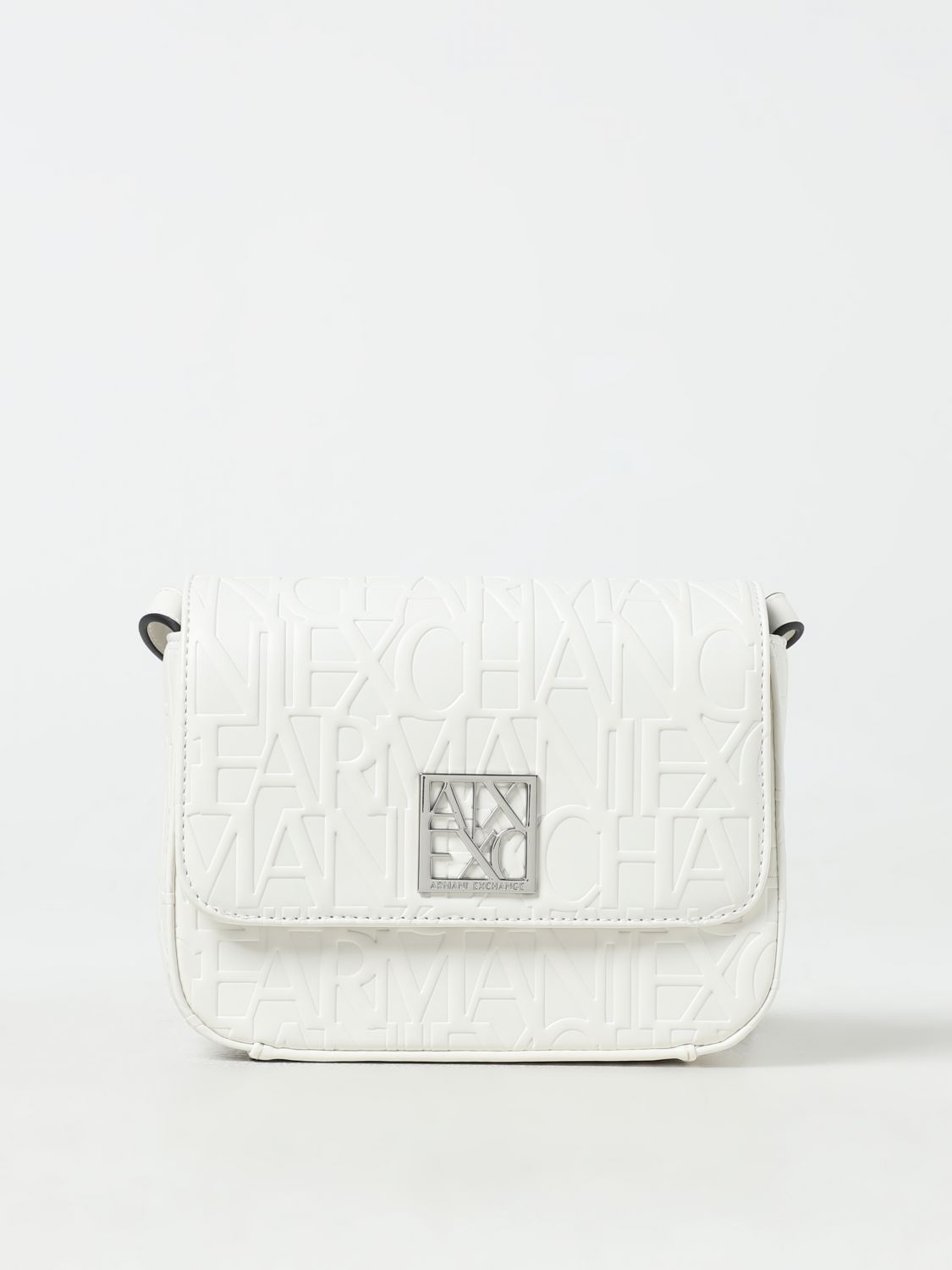 Shop Armani Exchange Crossbody Bags  Woman Color White