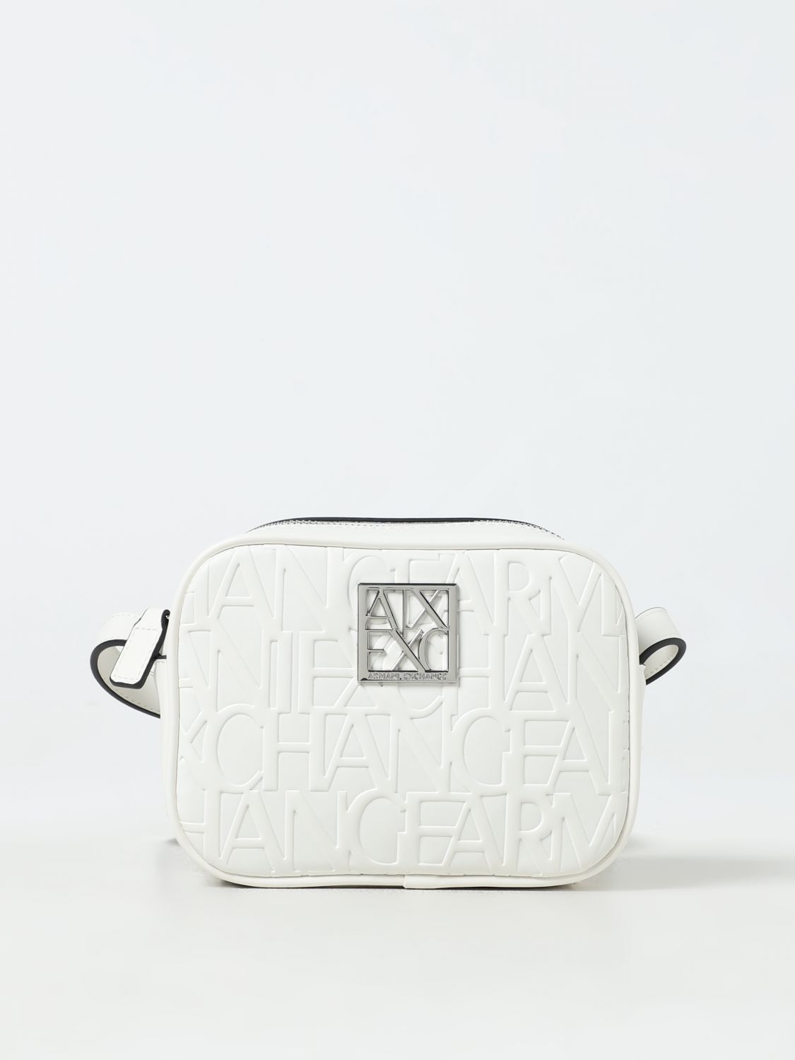 Shop Armani Exchange Mini Bag  Woman Color White
