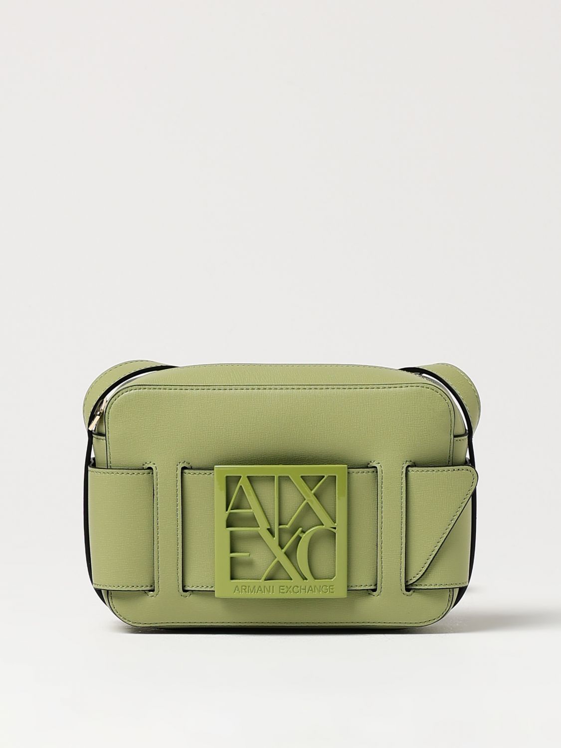 Shop Armani Exchange Mini Bag  Woman Color Green