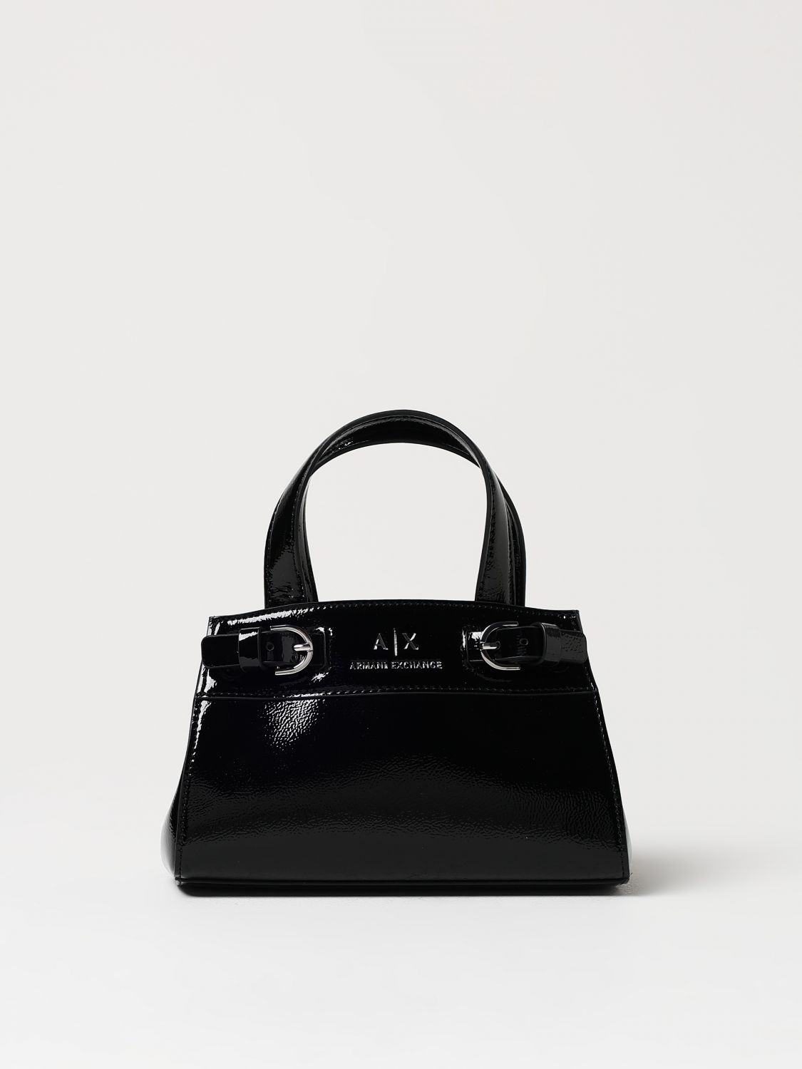 Shop Armani Exchange Shoulder Bag  Woman Color Black