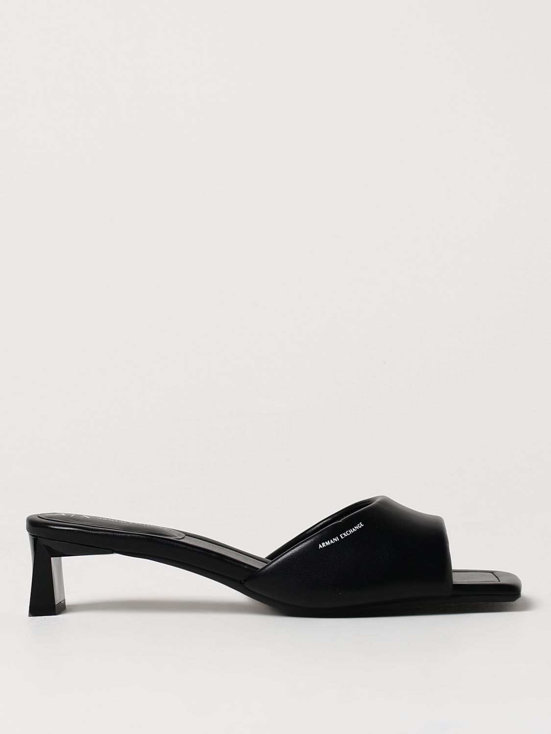 Armani Exchange Heeled Sandals  Woman Color Black