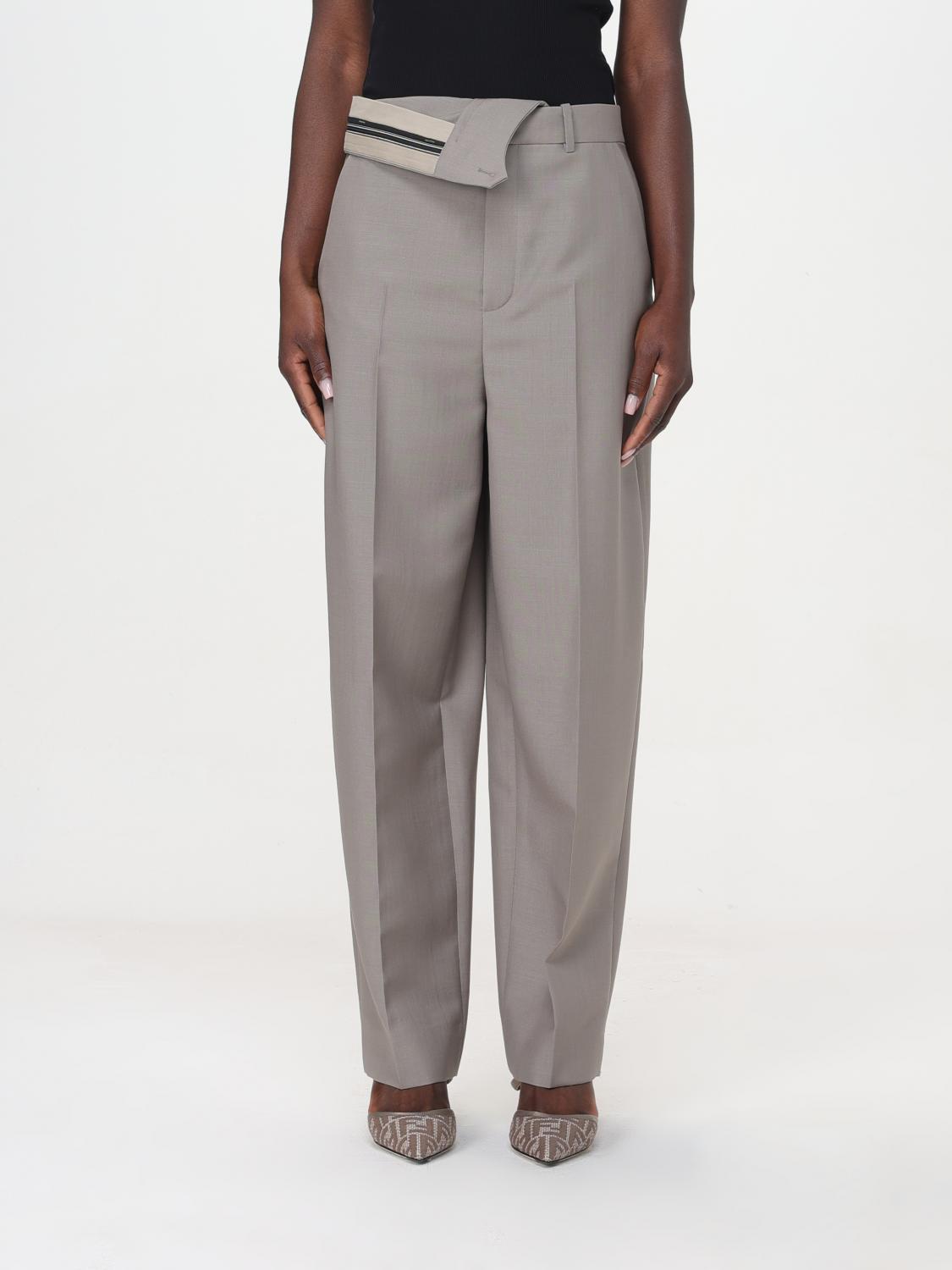 Fendi Trousers  Woman In Gray