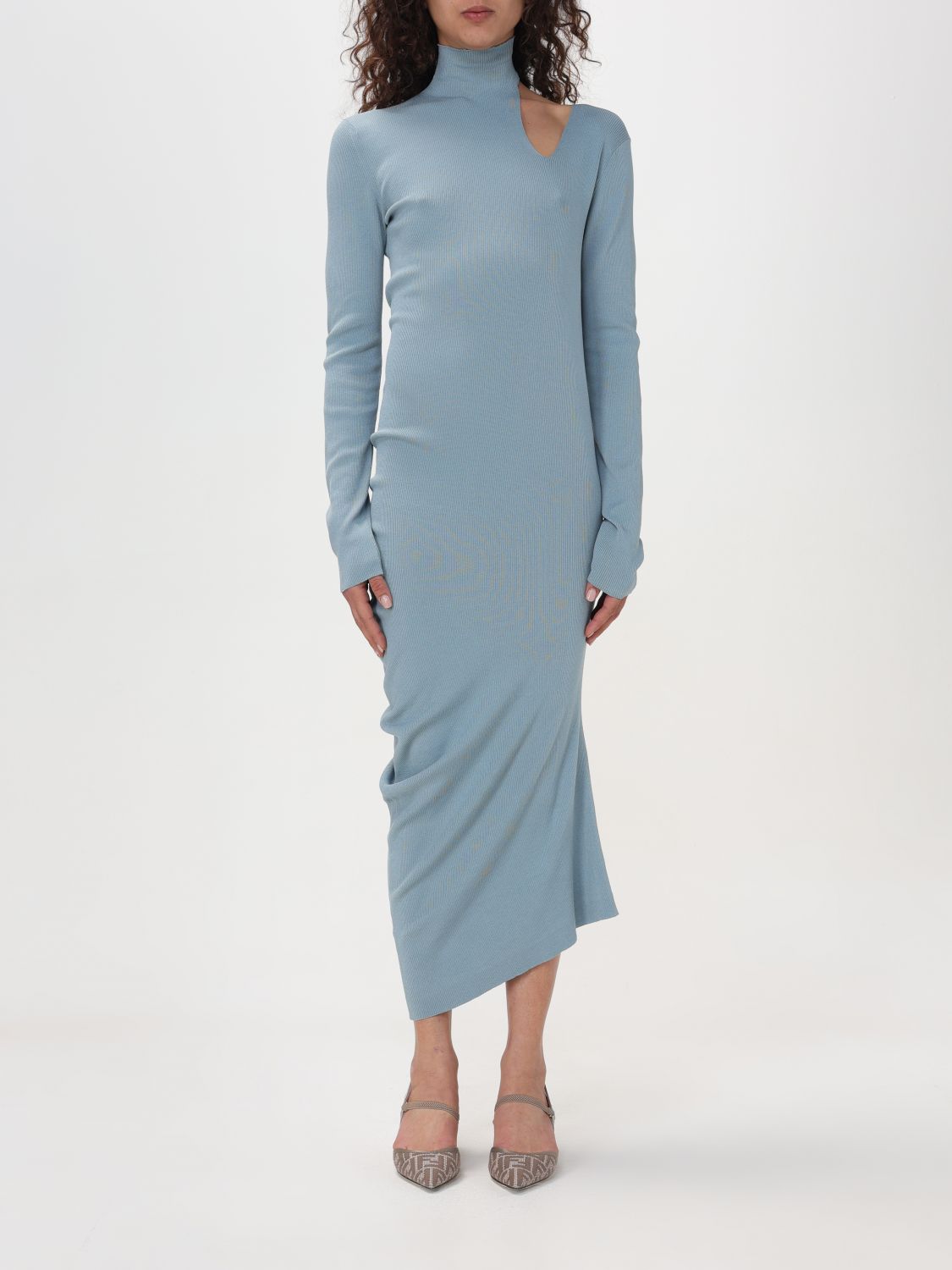 Fendi Dress  Woman In Blue