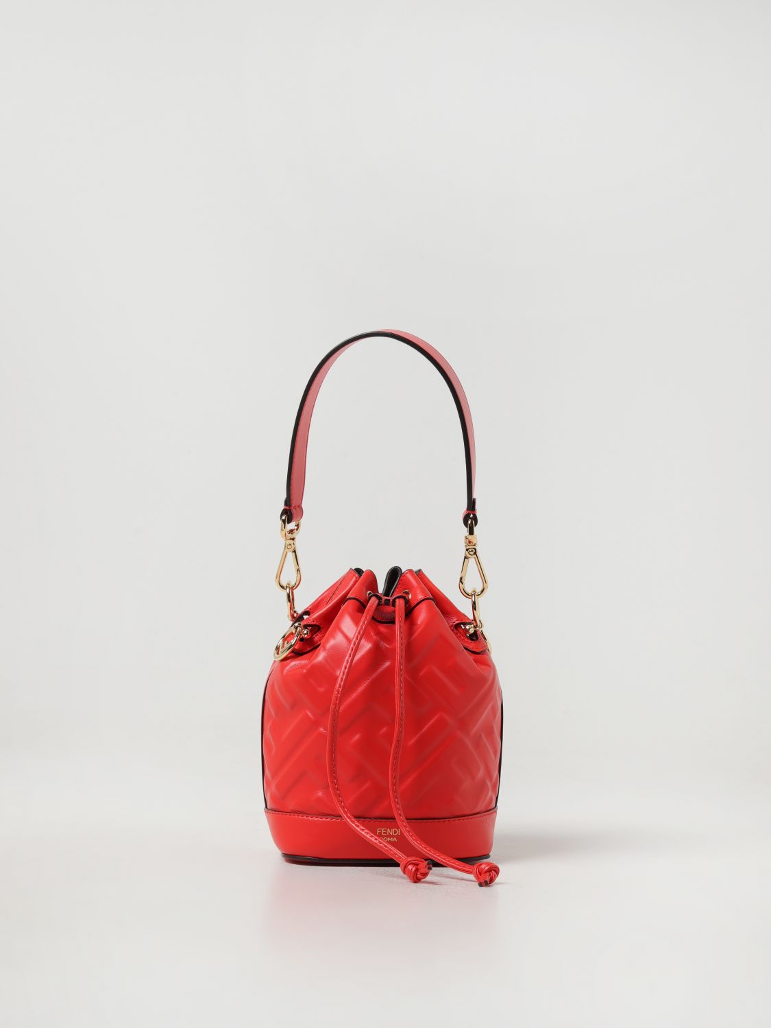 Fendi Handbag  Woman In Red