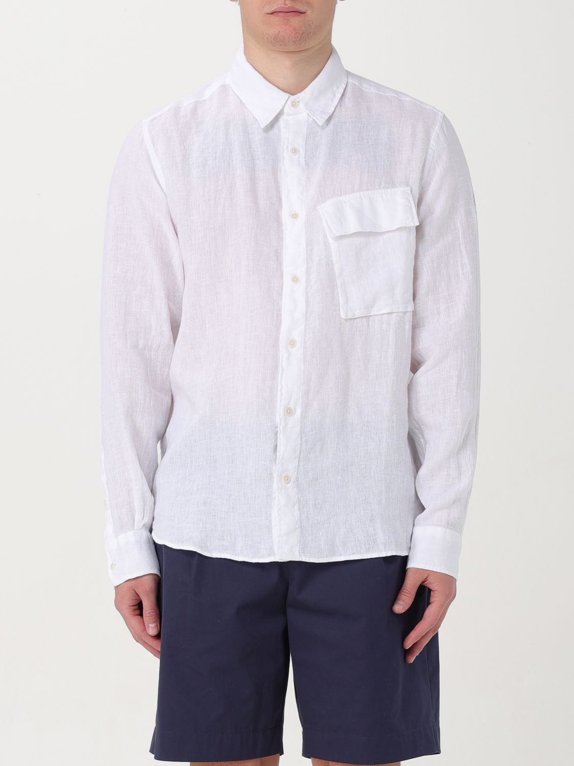 Shop Belstaff Shirt  Men Color White