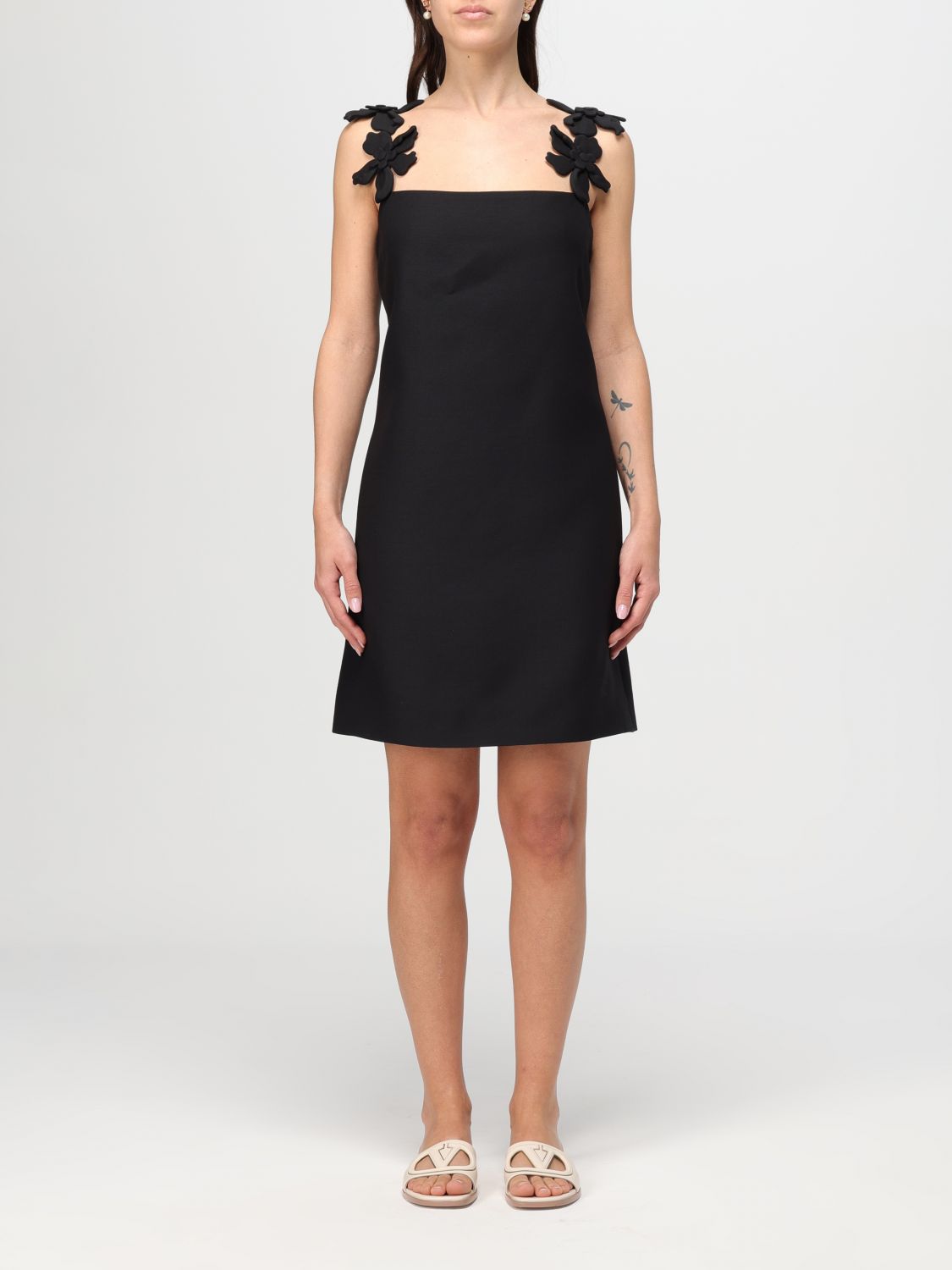 Shop Valentino Dress  Woman Color Black