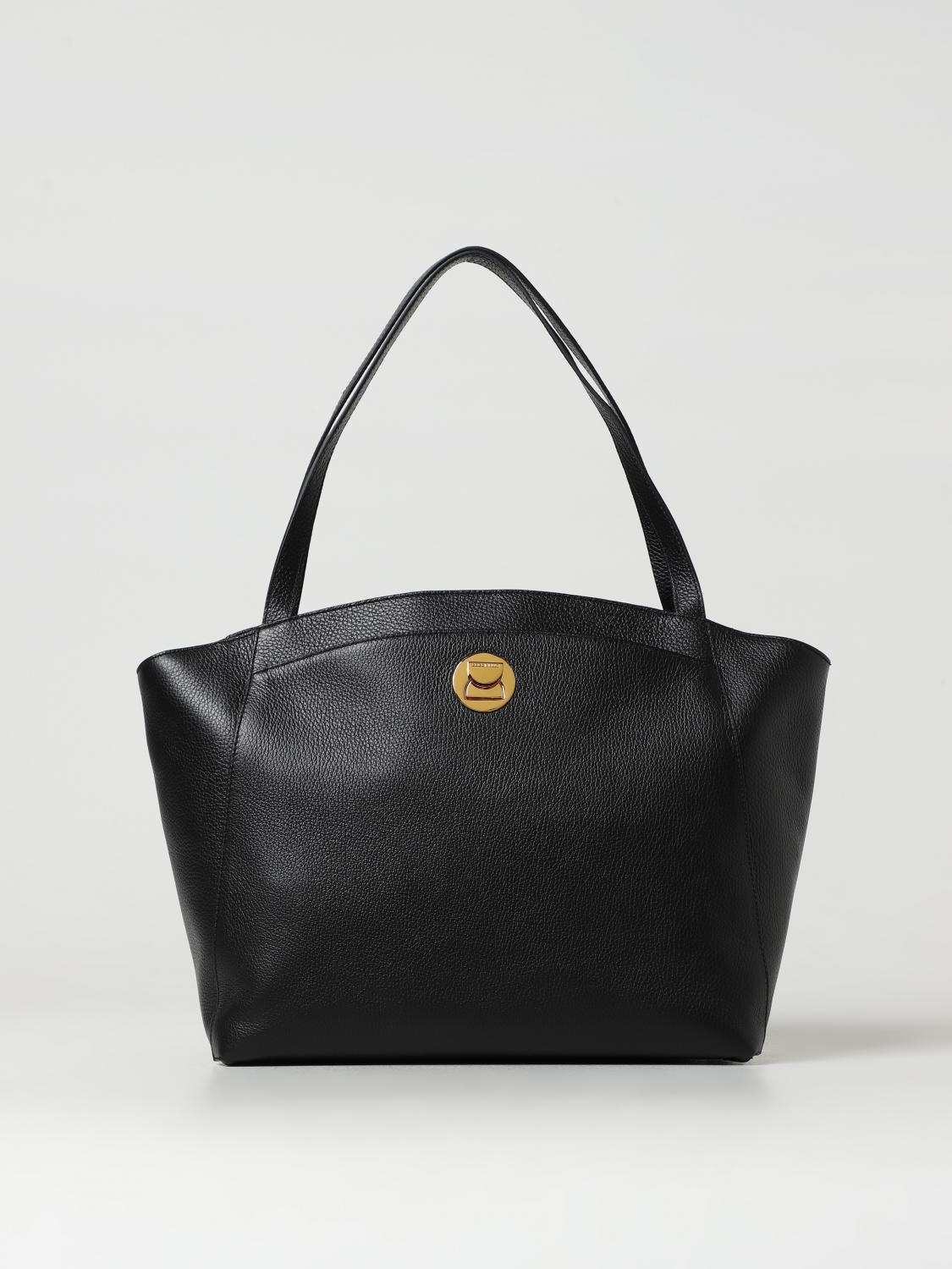 Shop Coccinelle Tote Bags  Woman Color Black