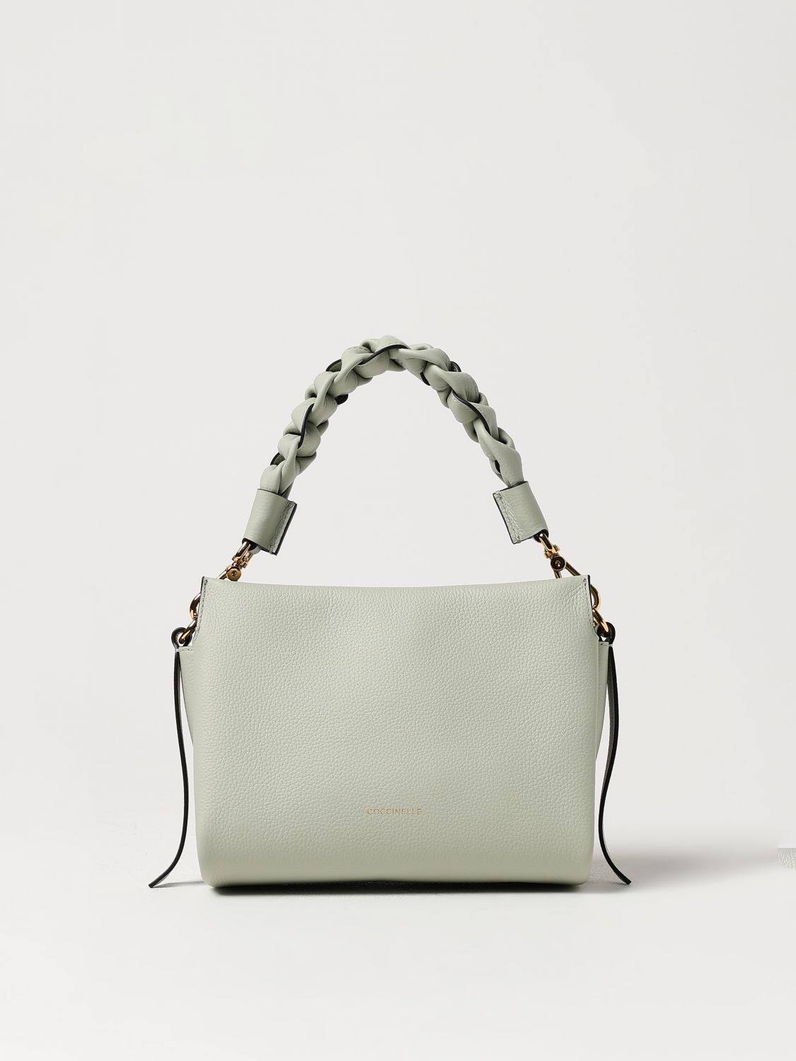 Shop Coccinelle Shoulder Bag  Woman Color Green