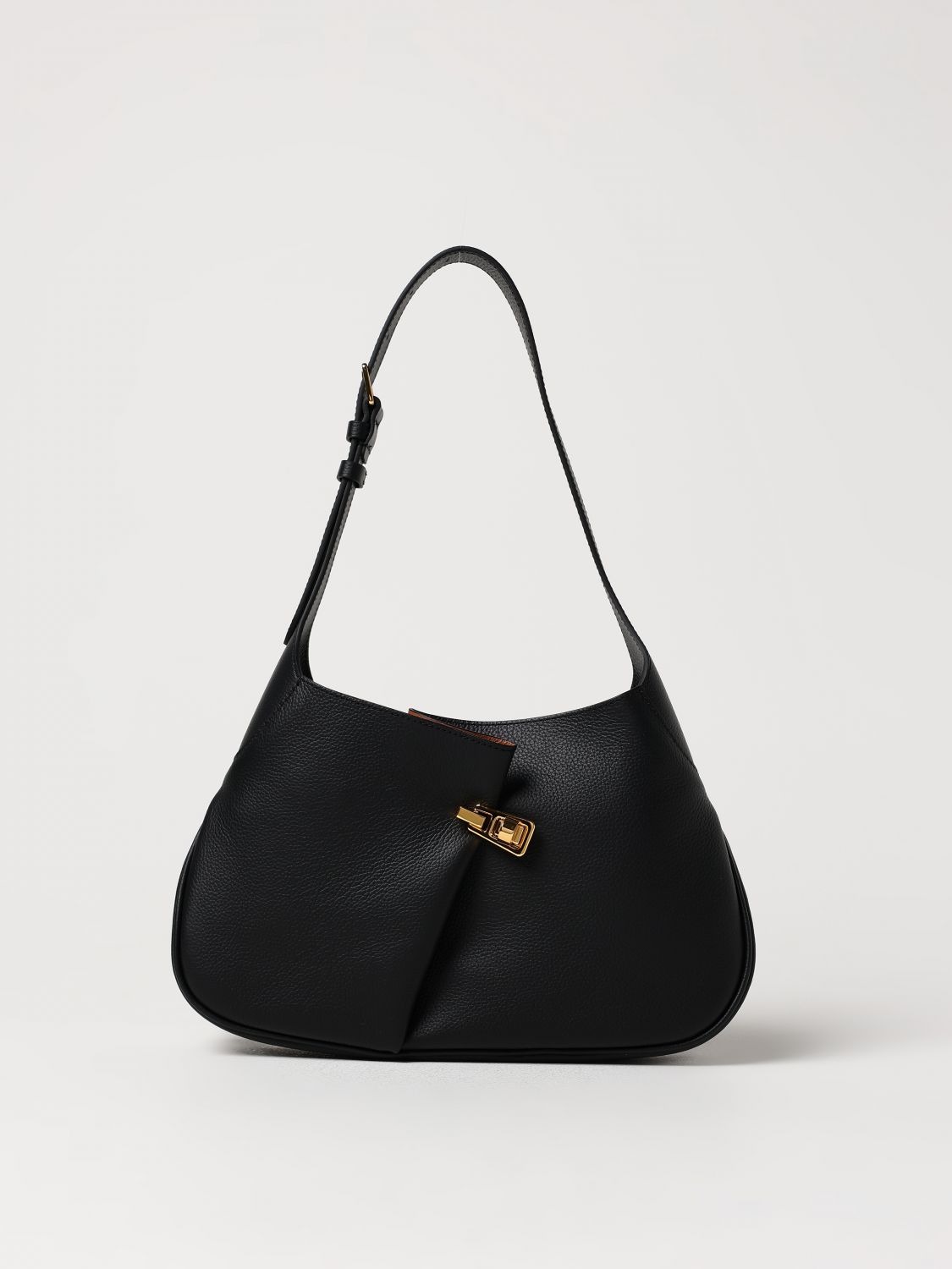 Shop Coccinelle Shoulder Bag  Woman Color Black In 黑色