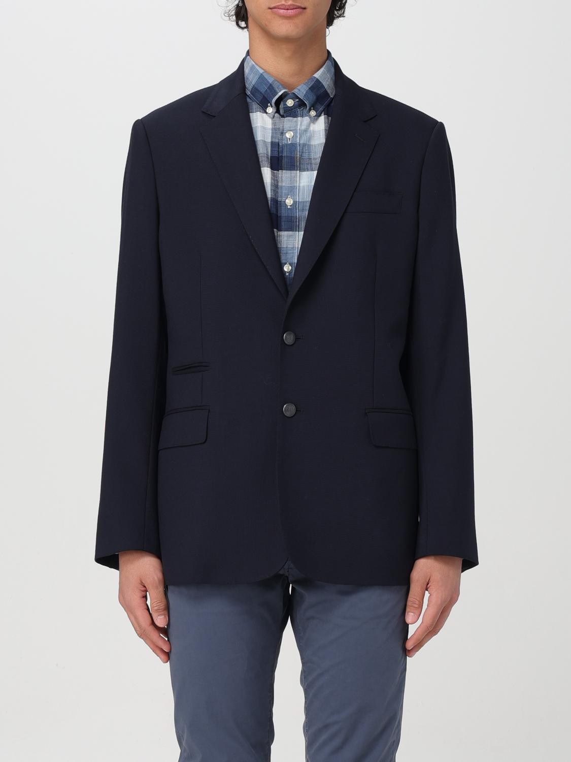 Fay Blazer  Men Color Blue In Blue