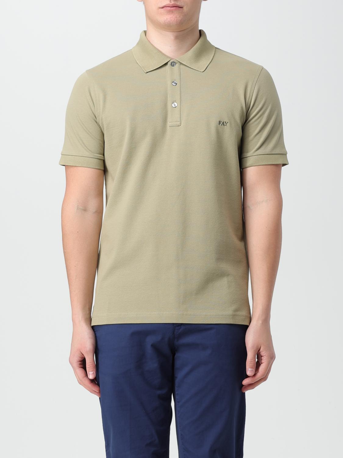 FAY Polo Herren Farbe Grün