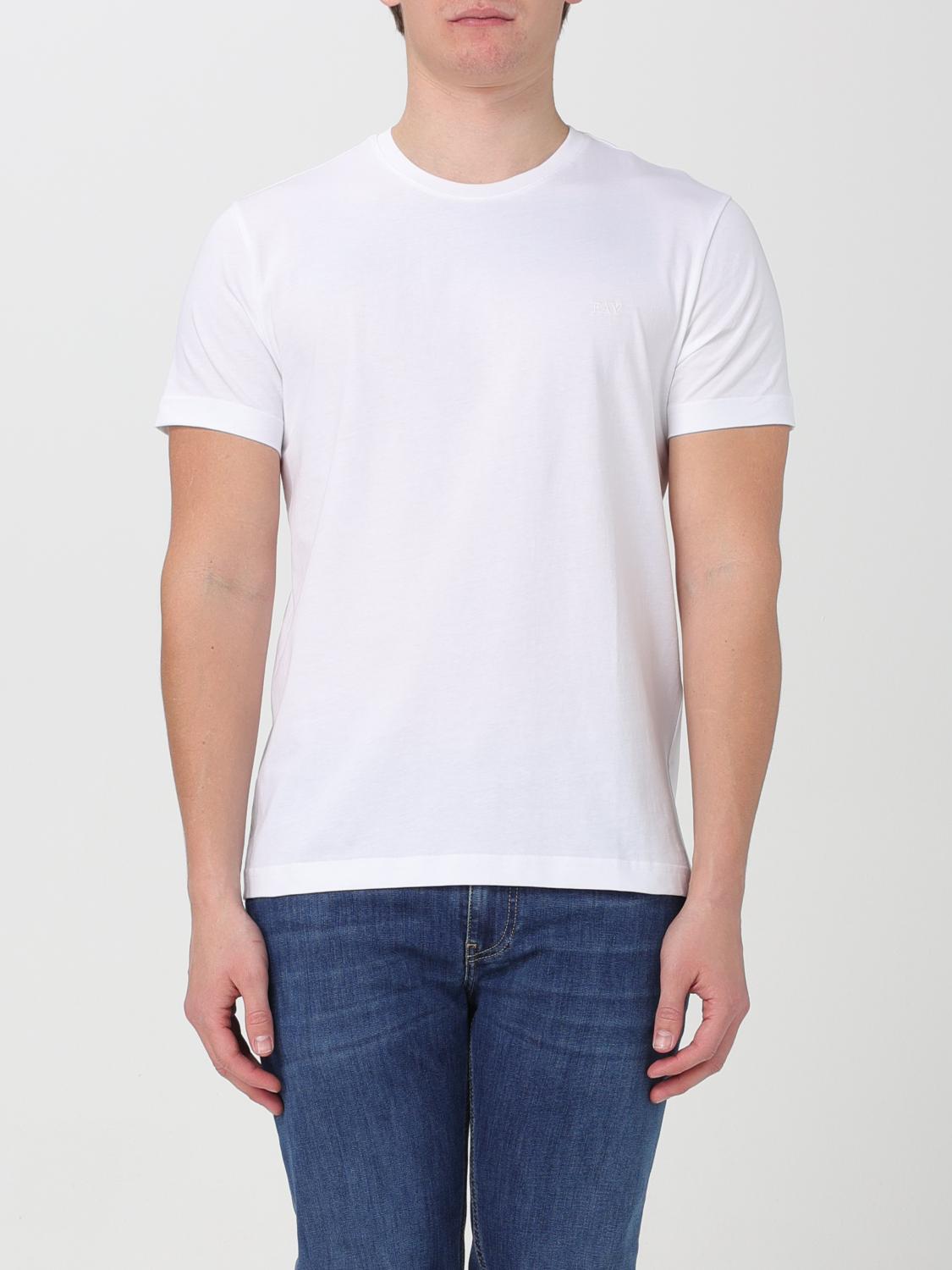 FAY T-Shirt Herren Farbe Weiß