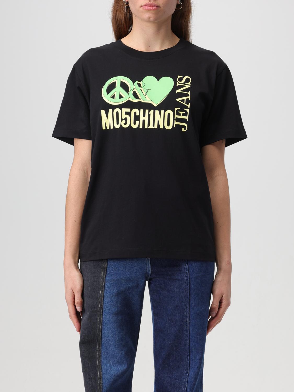 Moschino Jeans T-shirt  Woman Color Black