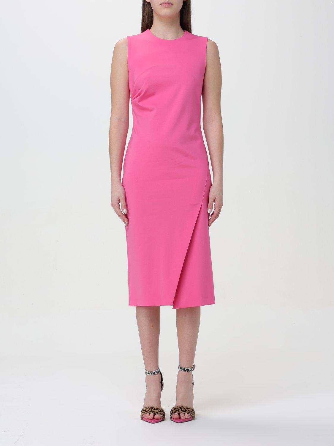 Moschino Couture Dress  Woman Colour Fuchsia
