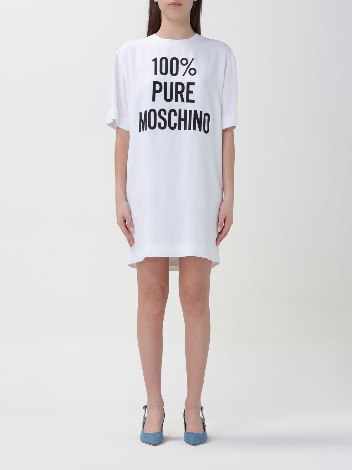 Moschino Couture Dress  Woman Color White