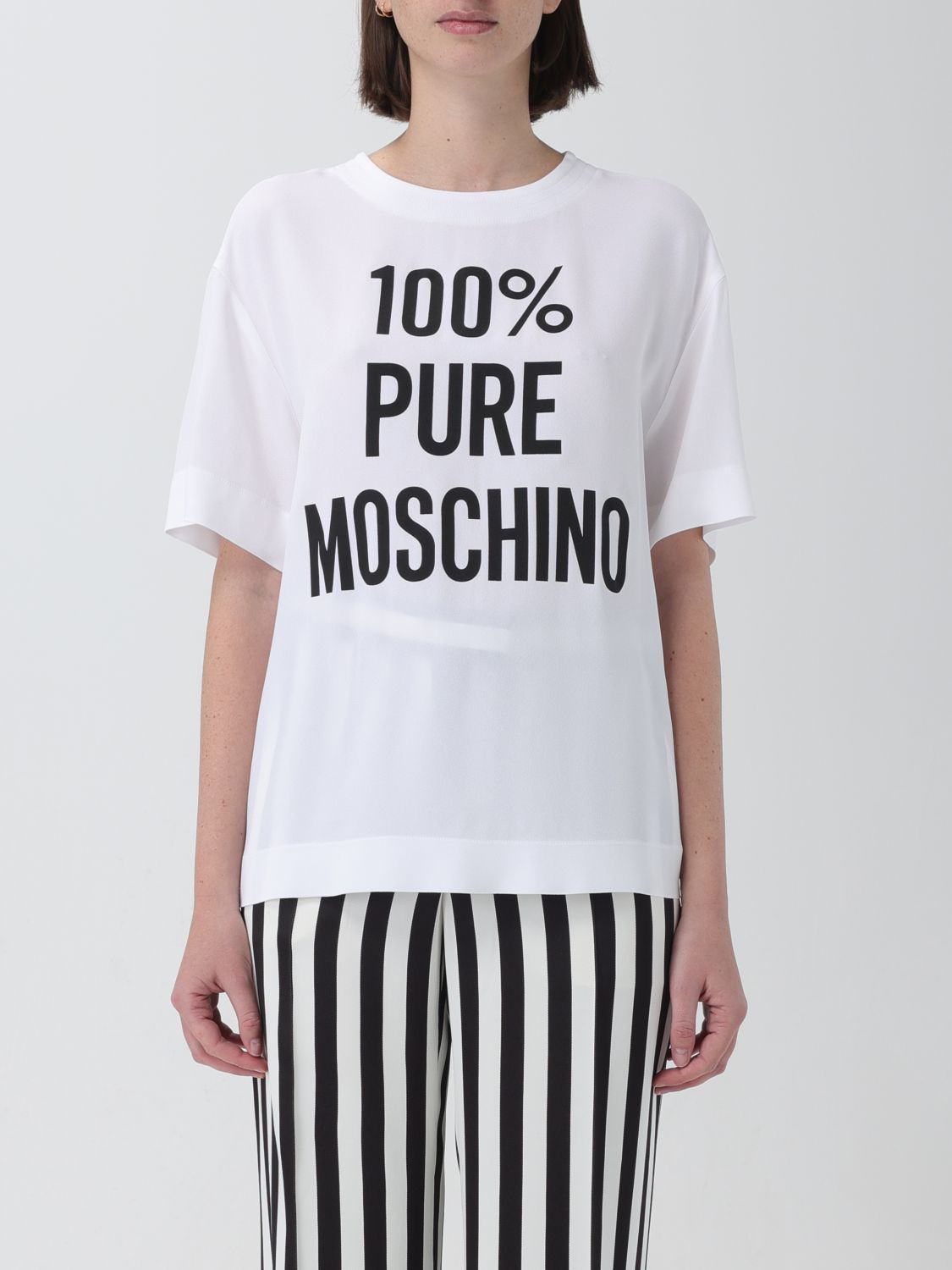 Moschino Couture T-shirt  Woman Color White In Weiss