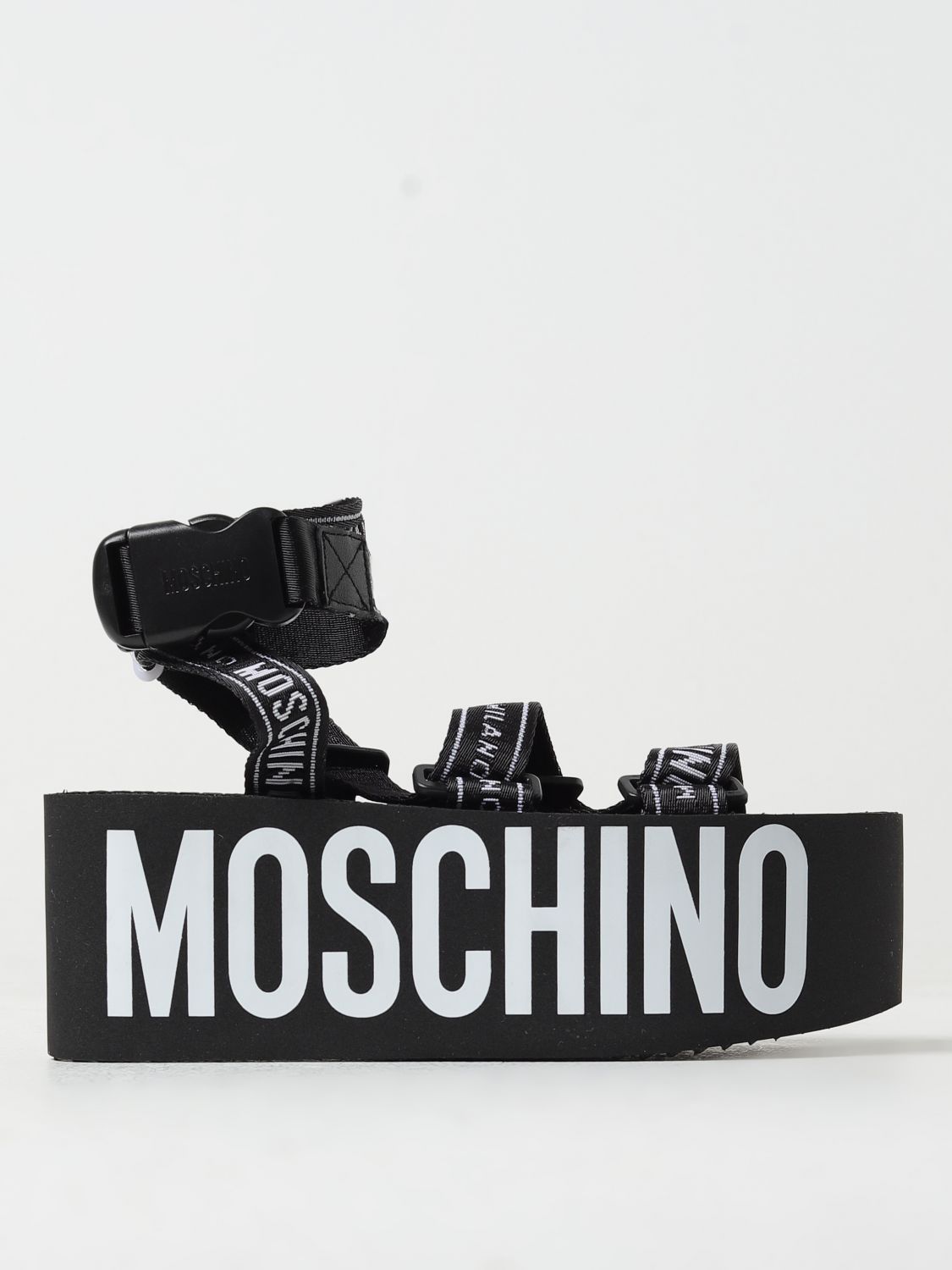 Moschino Couture Wedge Shoes  Woman Color Black