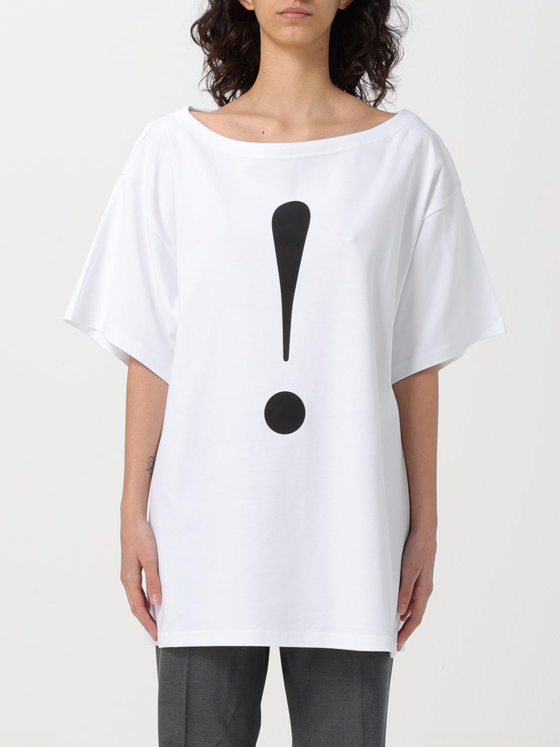 Moschino Exclamation Mark-print Cotton T-shirt