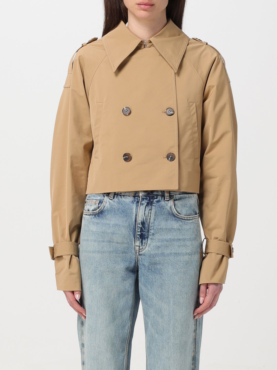 Shop Actitude Twinset Jacket  Woman Color Beige