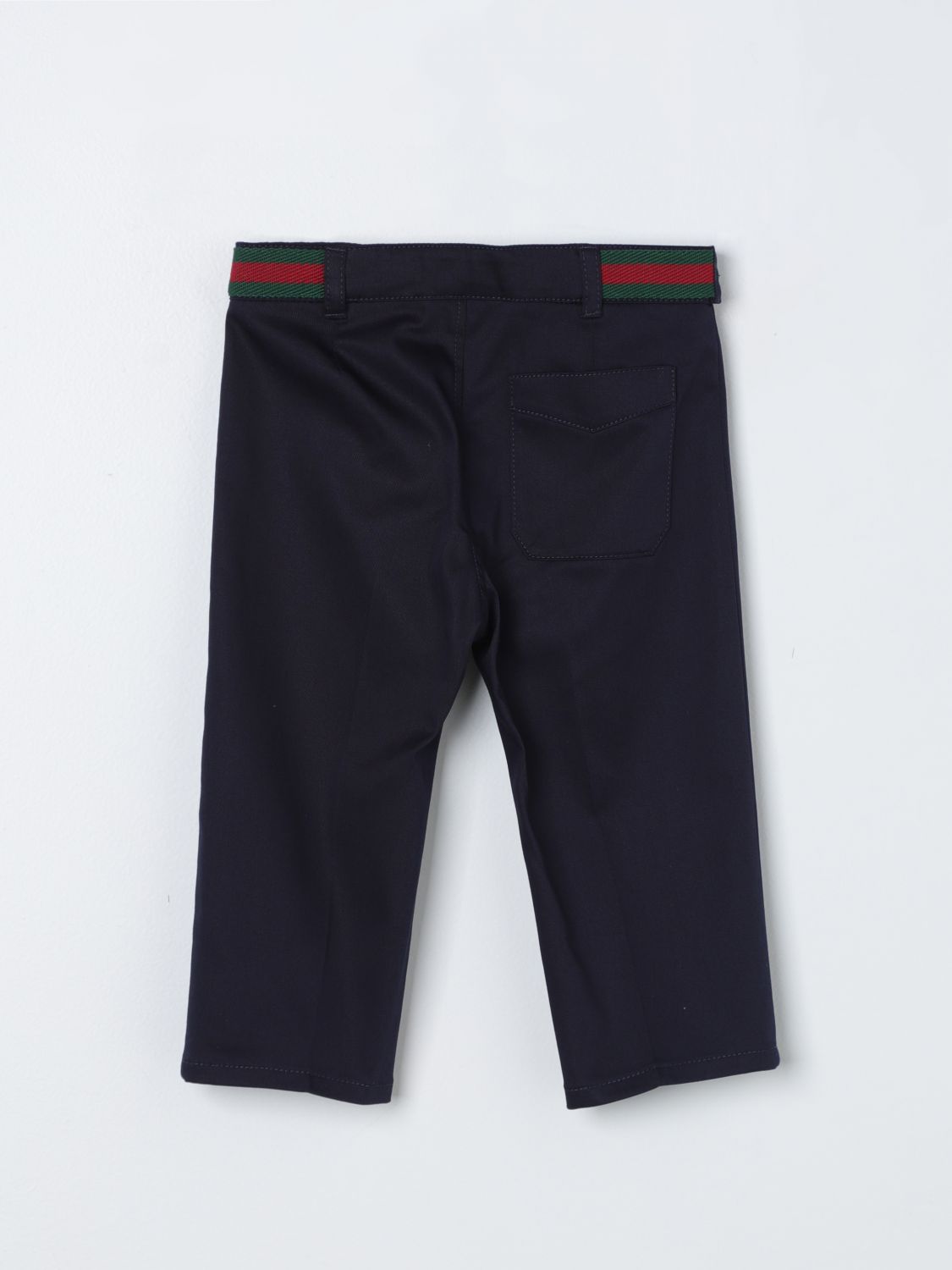 GUCCI: cotton pants - Blue  Gucci pants 778590XWA0I online at