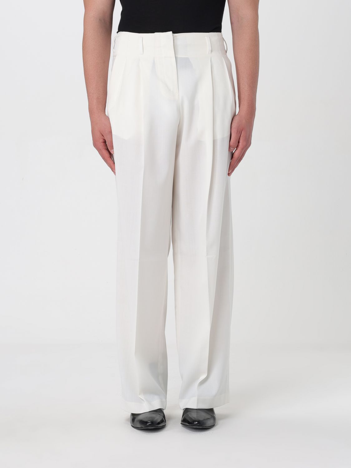 Golden Goose Pants  Woman Color White In 白色