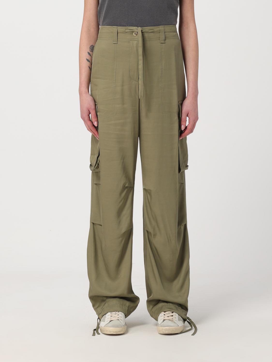 Shop Golden Goose Pants  Woman Color Military