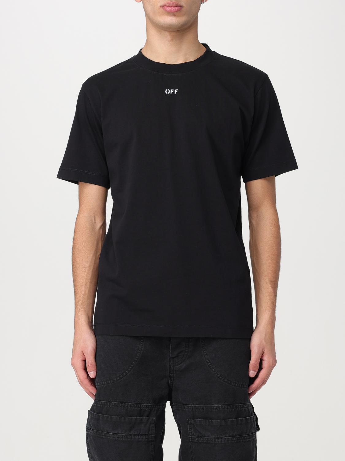 T-Shirt OFF-WHITE Men colour Black