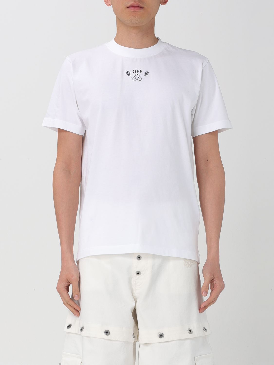 Off-white T-shirt  Men Color White