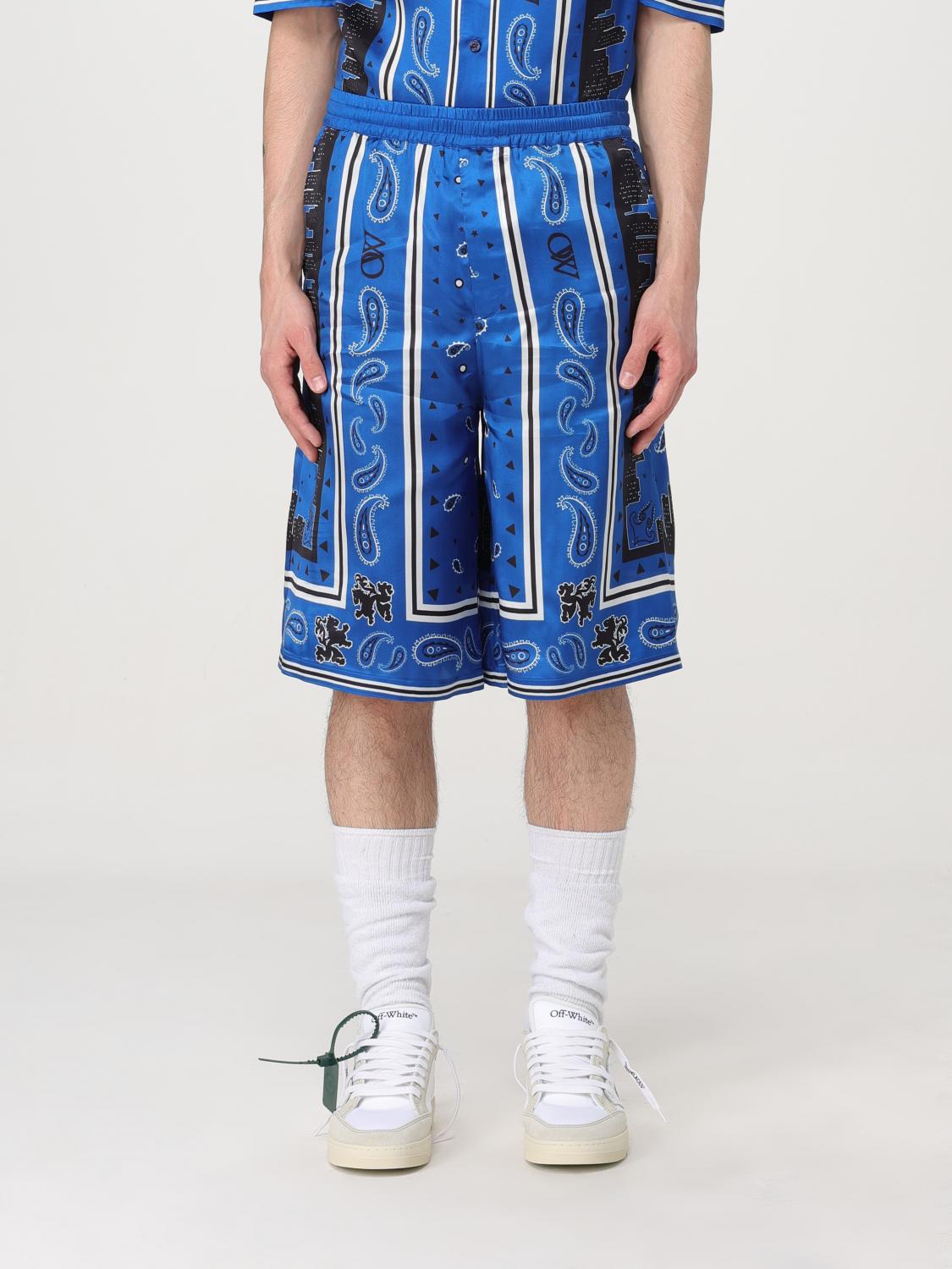 Short OFF-WHITE Men colour Blue