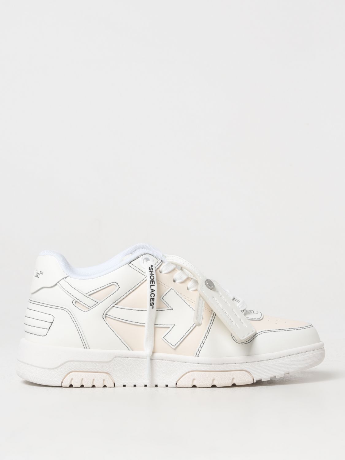 Shop Off-white Sneakers  Woman Color Cream