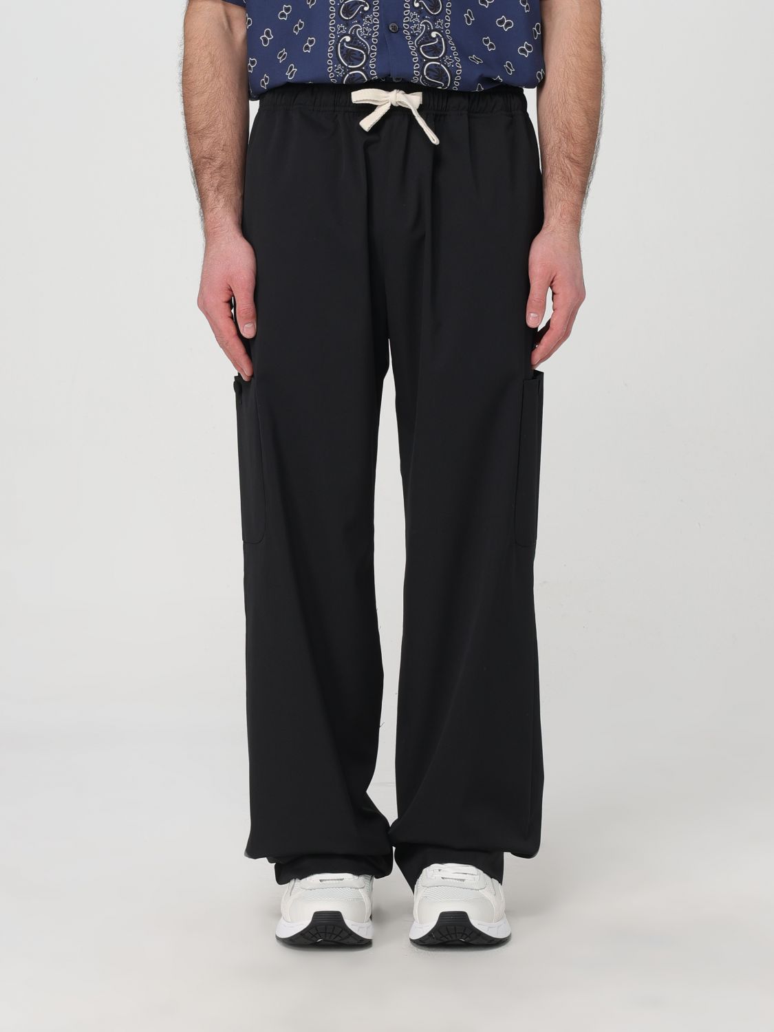 Shop Palm Angels Pants  Men Color Black