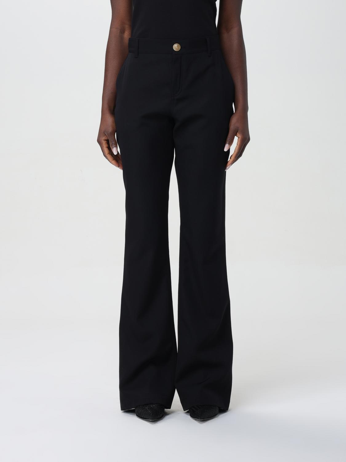 Trousers BALMAIN Woman colour Black