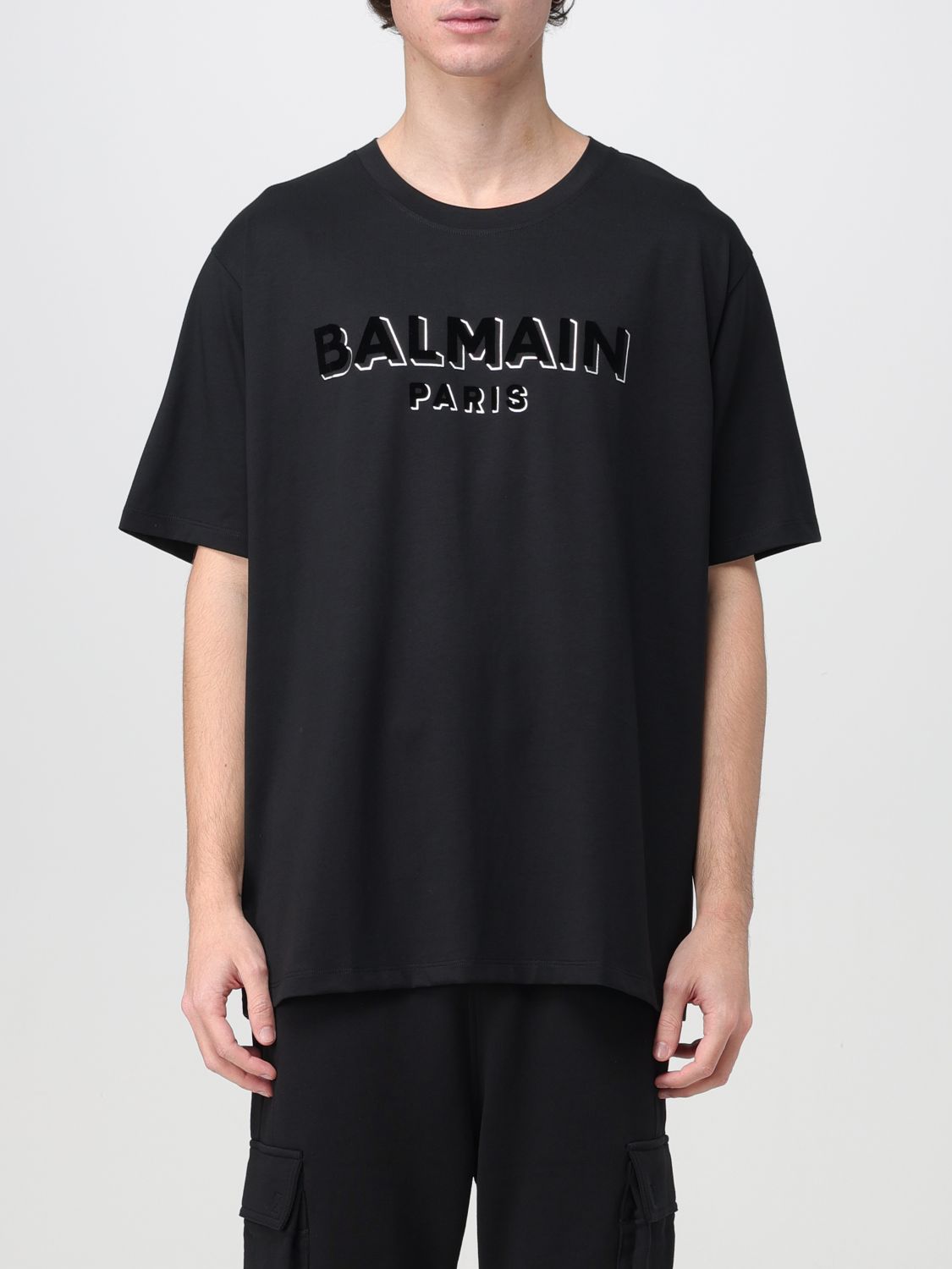 Balmain T-shirt  Herren Farbe Schwarz 1 In Black 1