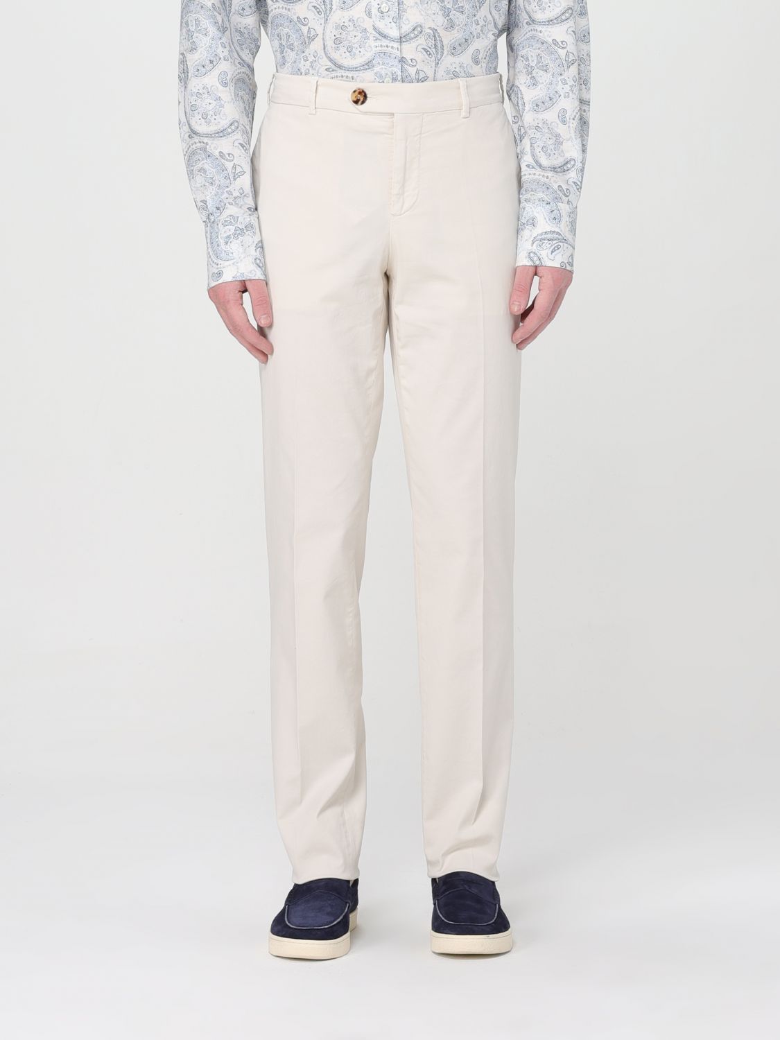 Brunello Cucinelli Trousers  Men Colour White