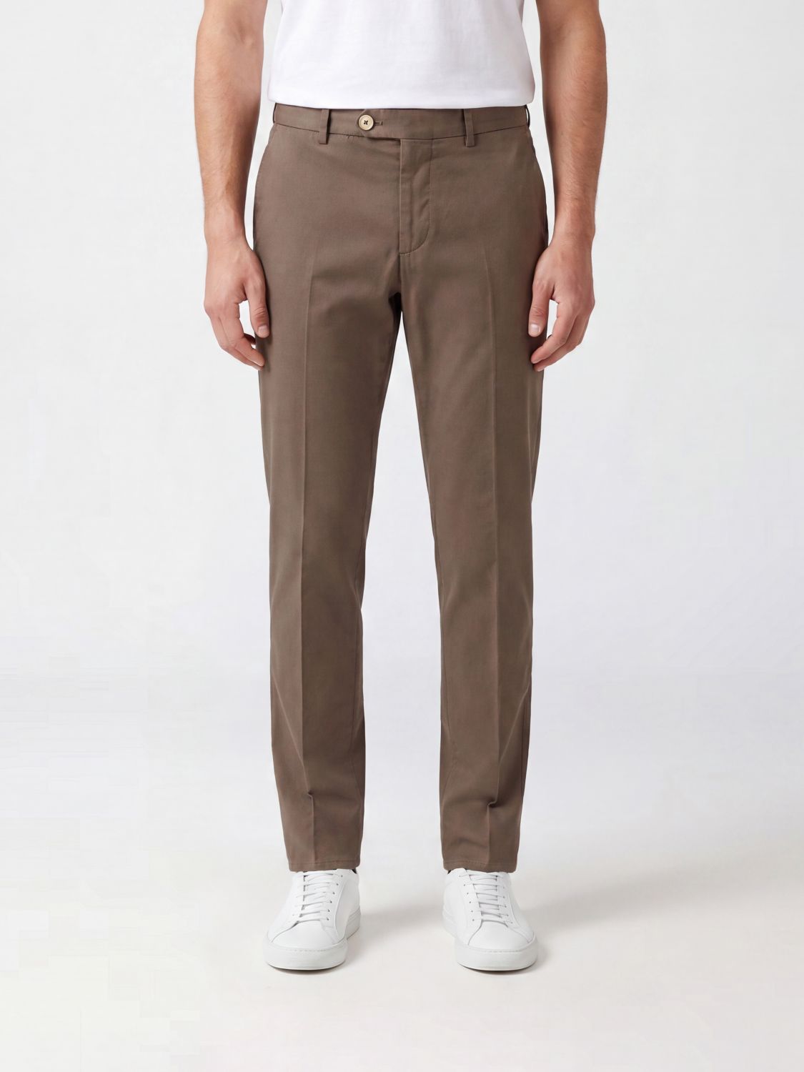BRUNELLO CUCINELLI Hose Herren Farbe Braun
