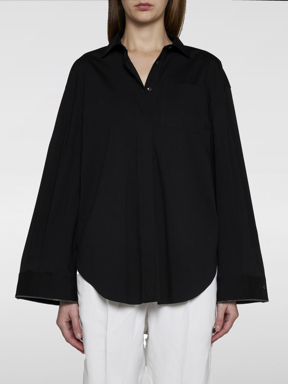 Shirt BRUNELLO CUCINELLI Woman color Black