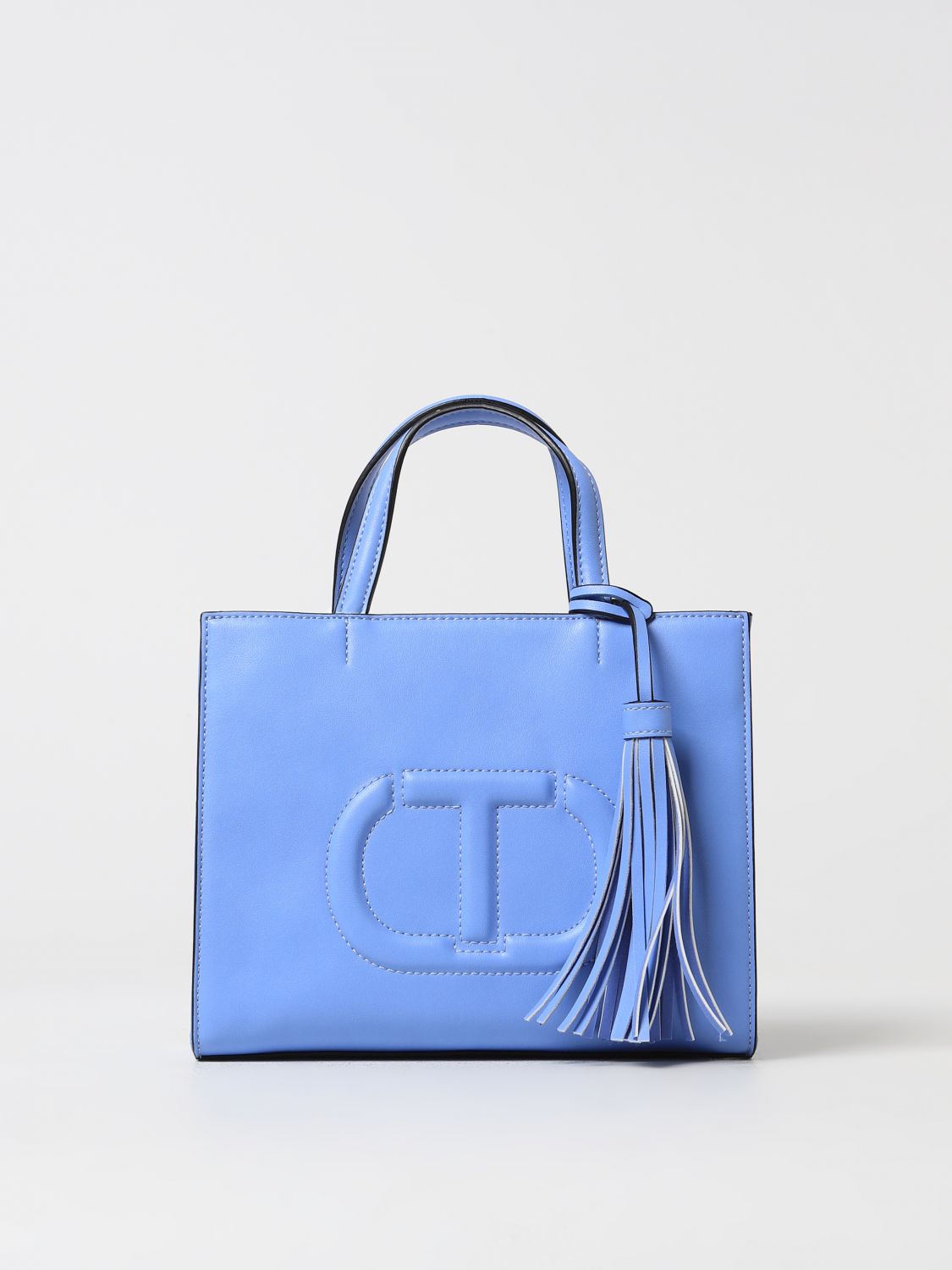 Shop Twinset Handbag  Woman Color Gnawed Blue