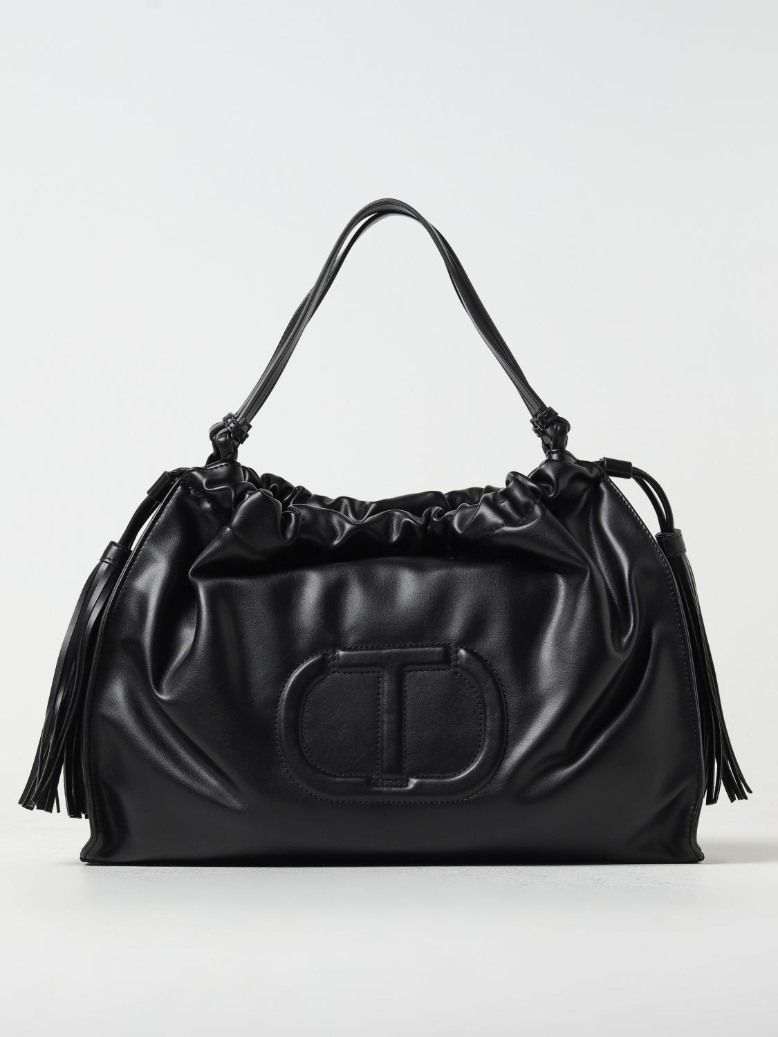 Shop Twinset Shoulder Bag  Woman Color Black