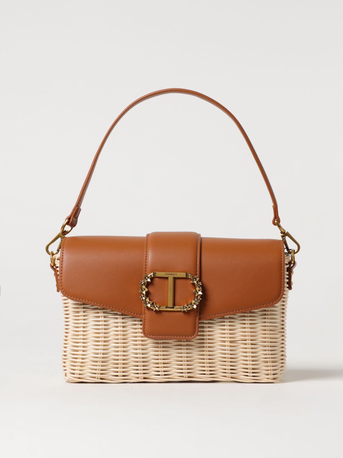 Shop Twinset Shoulder Bag  Woman Color Leather