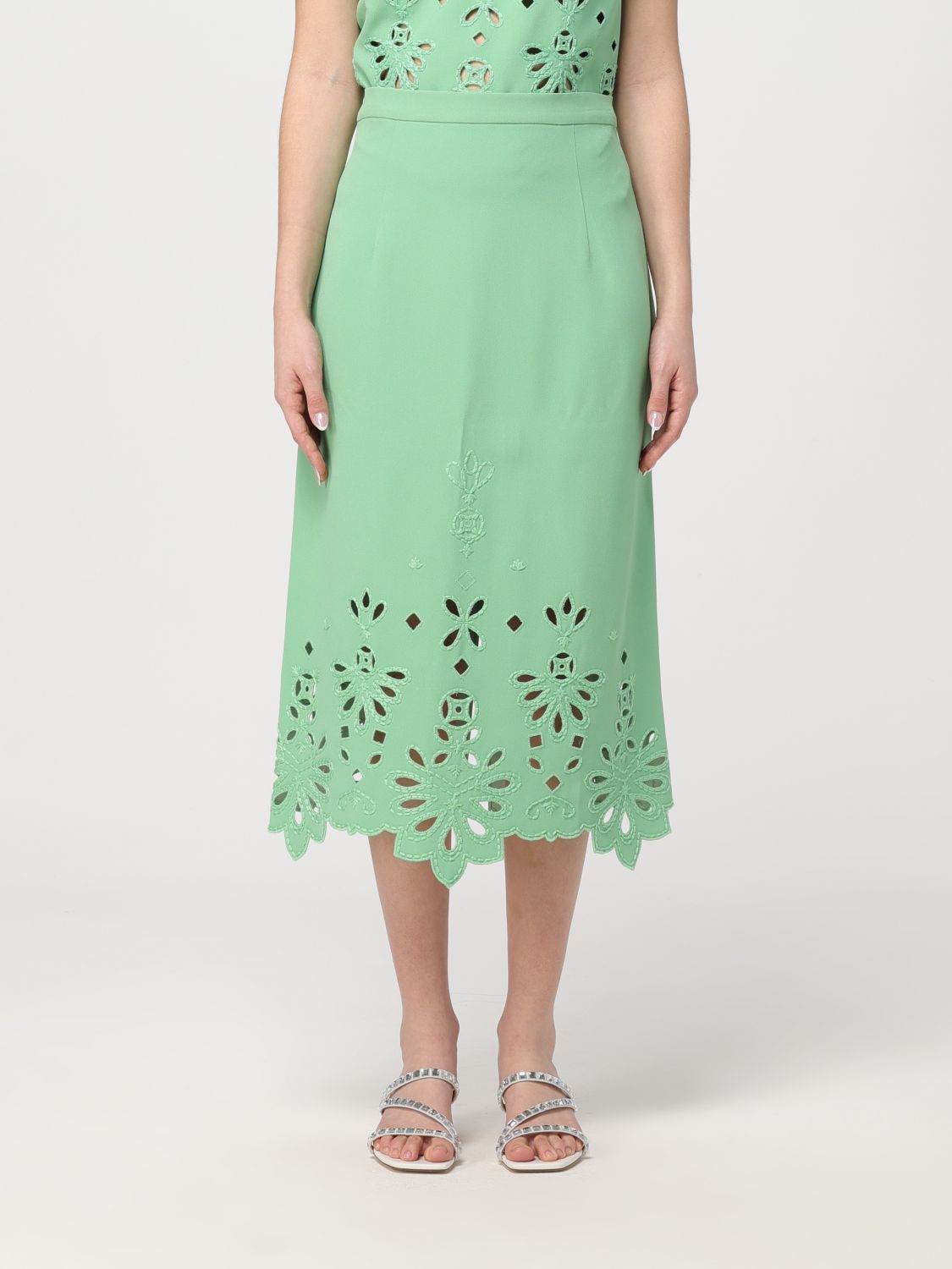 Ermanno Scervino Skirt  Woman Colour Green