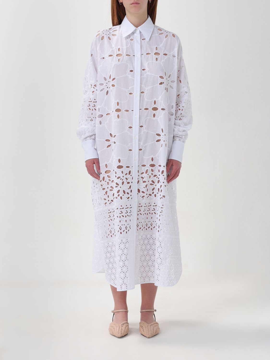 Ermanno Scervino Life Dress  Woman Colour White In 白色