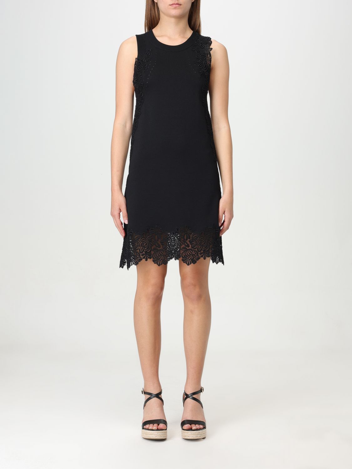 Ermanno Scervino Life Dress  Woman In 黑色