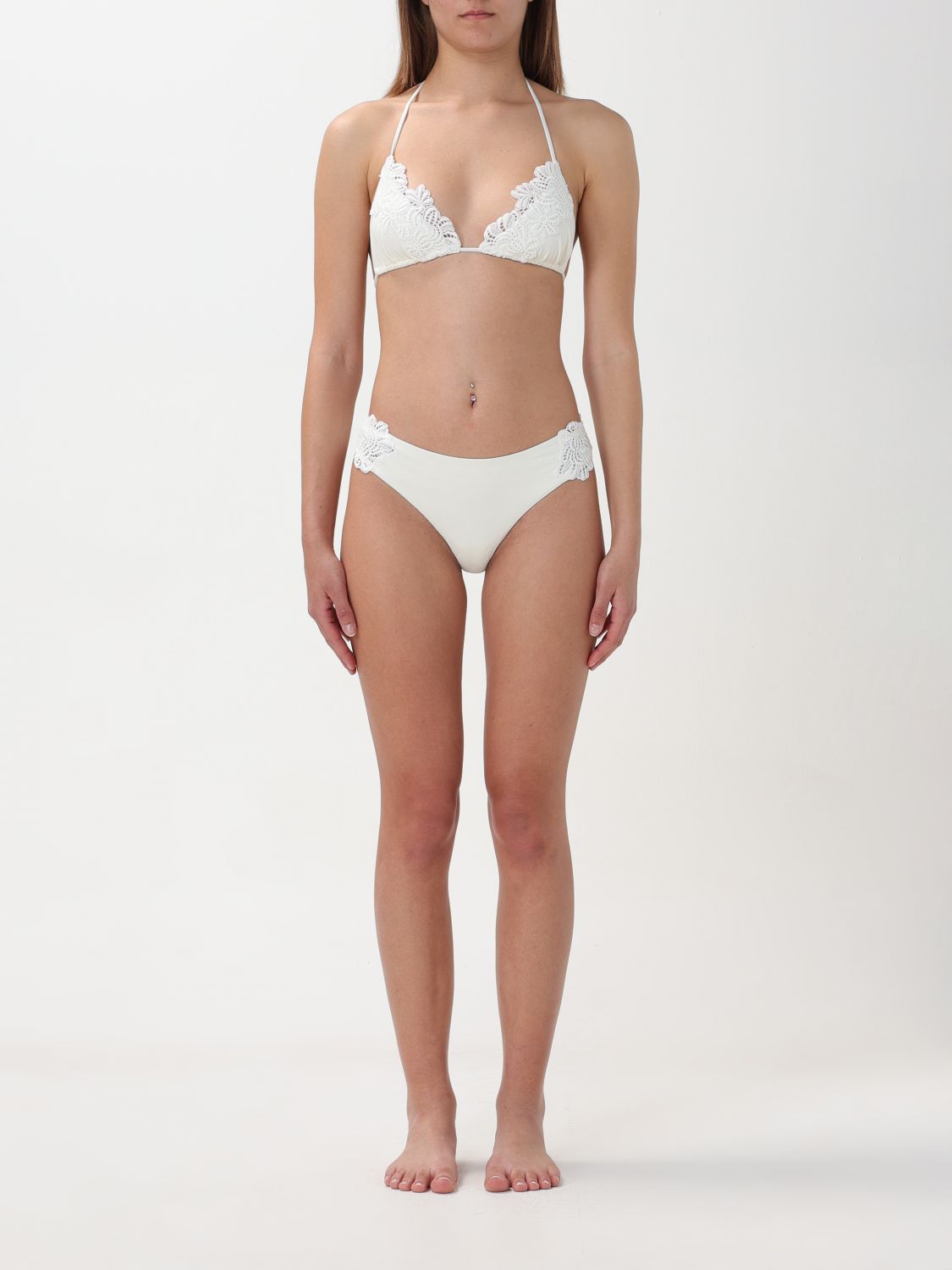 Ermanno Scervino Life Swimsuit  Woman Colour White In 白色